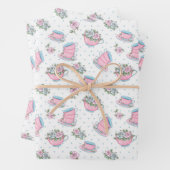 Feuille De Papier Cadeau Wedding shower (En situation)