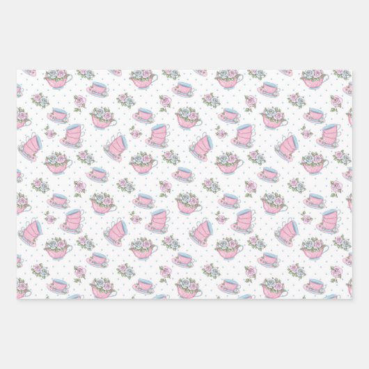 Feuille De Papier Cadeau Wedding shower (Devant)