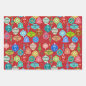 Feuille De Papier Cadeau Weihnachtsschmuck-Muster (Devant 2)