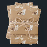 Feuille De Papier Cadeau Western Dirty Thirty Cowgirl 30th Birthday Party<br><div class="desc">Western Dirty Trente Cowgirl 30th Birthday Party Envelopper des feuilles de papier. Faites-le le vôtre avec une personnalisation facile. Besoin d'une commande personnalisée ? Envoyez-nous un message,  nous sommes là pour vous aider. Veuillez noter que les temps de réponse peuvent varier légèrement en raison de la différence de temps.</div>