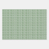 Feuille De Papier Cadeau WHEATEN Terrier Green Toile (Devant 2)