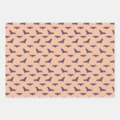 Feuille De Papier Cadeau Whimsical Magical rose sorcier thème (Devant 3)