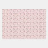 Feuille De Papier Cadeau Whimsical Rose French (Devant 3)