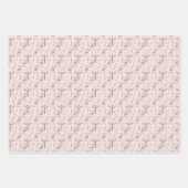 Feuille De Papier Cadeau Whimsical Rose French (Devant 2)