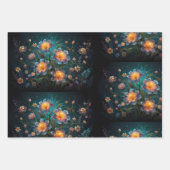 Feuille De Papier Cadeau Whispers en fleur (Devant 3)