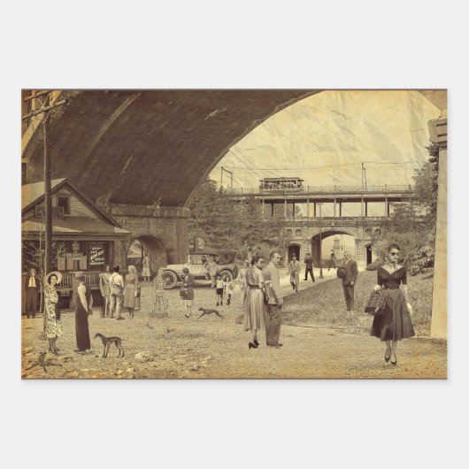 Feuille De Papier Cadeau Who's that girl? (Devant)