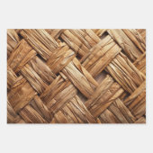 Feuille De Papier Cadeau Wicker Wicker (Devant)