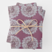 Feuille De Papier Cadeau Wild flower,  (En situation)