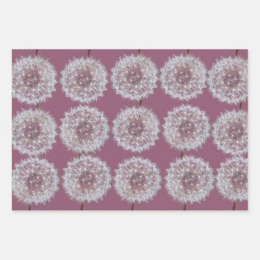 Feuille De Papier Cadeau Wild flower,  (Devant)