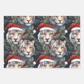 Feuille De Papier Cadeau Wild Holidays Tiger Safari (Devant)