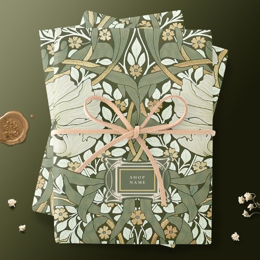 Feuille De Papier Cadeau William Morris
