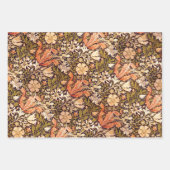 Feuille De Papier Cadeau William Morris, Agra et Paisley Pearls (Devant)