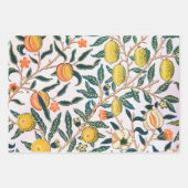 Feuille De Papier Cadeau William Morris, Arbre à fruits (Devant)