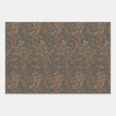 Feuille De Papier Cadeau William Morris Arcadia Floral Pattern Classic (Devant)