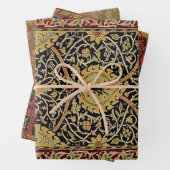 Feuille De Papier Cadeau William Morris Classique Tapis Art Design d'impres (En situation)