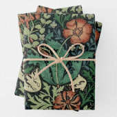 Feuille De Papier Cadeau William Morris Compton Floral Art (En situation)