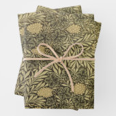 Feuille De Papier Cadeau William Morris Conception #12 (En situation)