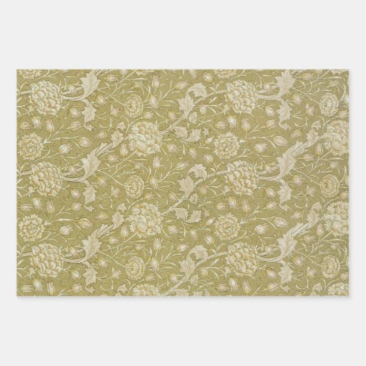 Feuille De Papier Cadeau William Morris Conception #6 (Devant 2)