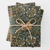 Feuille De Papier Cadeau William Morris Conception #7 (En situation)