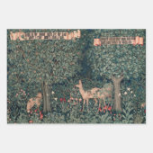 Feuille De Papier Cadeau William Morris Faune sauvage Fox (Devant 3)