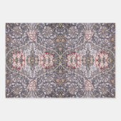 Feuille De Papier Cadeau William Morris Honeysuckle Design (Devant)