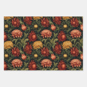 Feuille De Papier Cadeau William Morris inspiré (Devant 3)