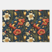 Feuille De Papier Cadeau William Morris inspiré (Devant 2)