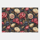 Feuille De Papier Cadeau William Morris Inspiré 3 (Devant 2)