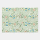 Feuille De Papier Cadeau William Morris Larkspur (Devant)