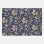 Feuille De Papier Cadeau William Morris, Lys doré (Devant)