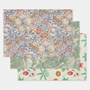Feuille De Papier Cadeau William Morris, modèle floral