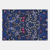 Feuille De Papier Cadeau William Morris, modèle floral (Devant 2)