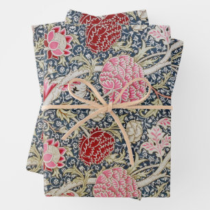 Feuille De Papier Cadeau William Morris, motif floral
