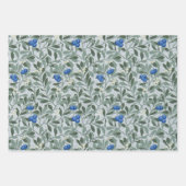 Feuille De Papier Cadeau William Morris, Myrtille (Devant 3)