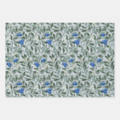 Feuille De Papier Cadeau William Morris, Myrtille (Devant 2)