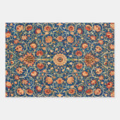 Feuille De Papier Cadeau William Morris Pack 2 (Devant)