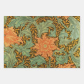 Feuille De Papier Cadeau William Morris Single Stem Pattern (Devant 2)