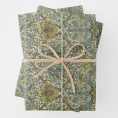 Feuille De Papier Cadeau William Morris Spring Thicket Classic Pattern (En situation)