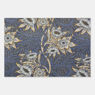Feuille De Papier Cadeau William Morris Tulip et Willow Floral