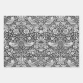 Feuille De Papier Cadeau William Morris, voleur de fraises (Devant 2)