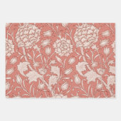 Feuille De Papier Cadeau William Morris Wild Tulip Classique Conception Vic (Devant)