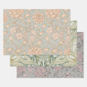 Feuille De Papier Cadeau William Morris Wild Tulip Fleur Design Floral