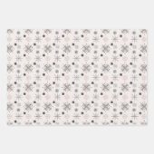 Feuille De Papier Cadeau Winter Nature Faune Noël nordique (Devant 2)