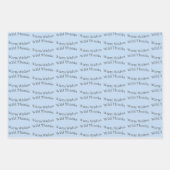 Feuille De Papier Cadeau Winter Wild Glacier Leopard (Devant 2)