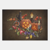 Feuille De Papier Cadeau Witches Samhain And Thanksgiving Rituals (Devant 3)