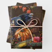 Feuille De Papier Cadeau Witches Samhain And Thanksgiving Rituals (En situation)