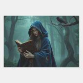 Feuille De Papier Cadeau Wizard (Devant 2)