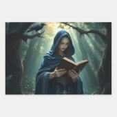 Feuille De Papier Cadeau Wizard (Devant 2)