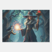 Feuille De Papier Cadeau Wizard (Devant)