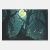 Feuille De Papier Cadeau Wizard (Devant 3)